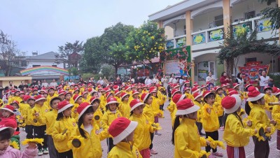 TRƯỜNG MẦM NON 20/10 VUI MỪNG CHÀO ĐÓN ĐOÀN SINH VIÊN THỰC TẬP SƯ PHẠM GDMN K28 – PHÂN HIỆU ĐẠI HỌC THÁI NGUYÊN TẠI TỈNH ĐIỆN BIÊN