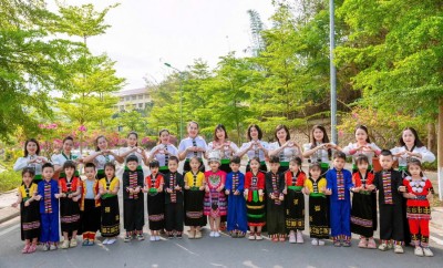 TRƯỜNG MẦM NON 20/10 – LAN TỎA BẢN SẮC LỄ HỘI HOA BAN TỈNH ĐIỆN BIÊN NĂM 2026