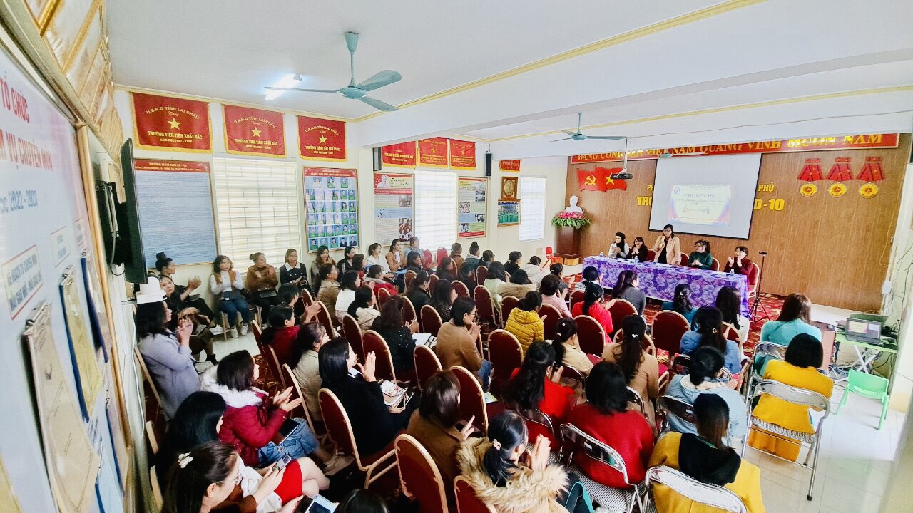 CHUYÊN ĐỀ CẤP THÀNH PHỐ TỔ CHỨC THÀNH CÔNG  TẠI TRƯỜNG MẦM NON20/10