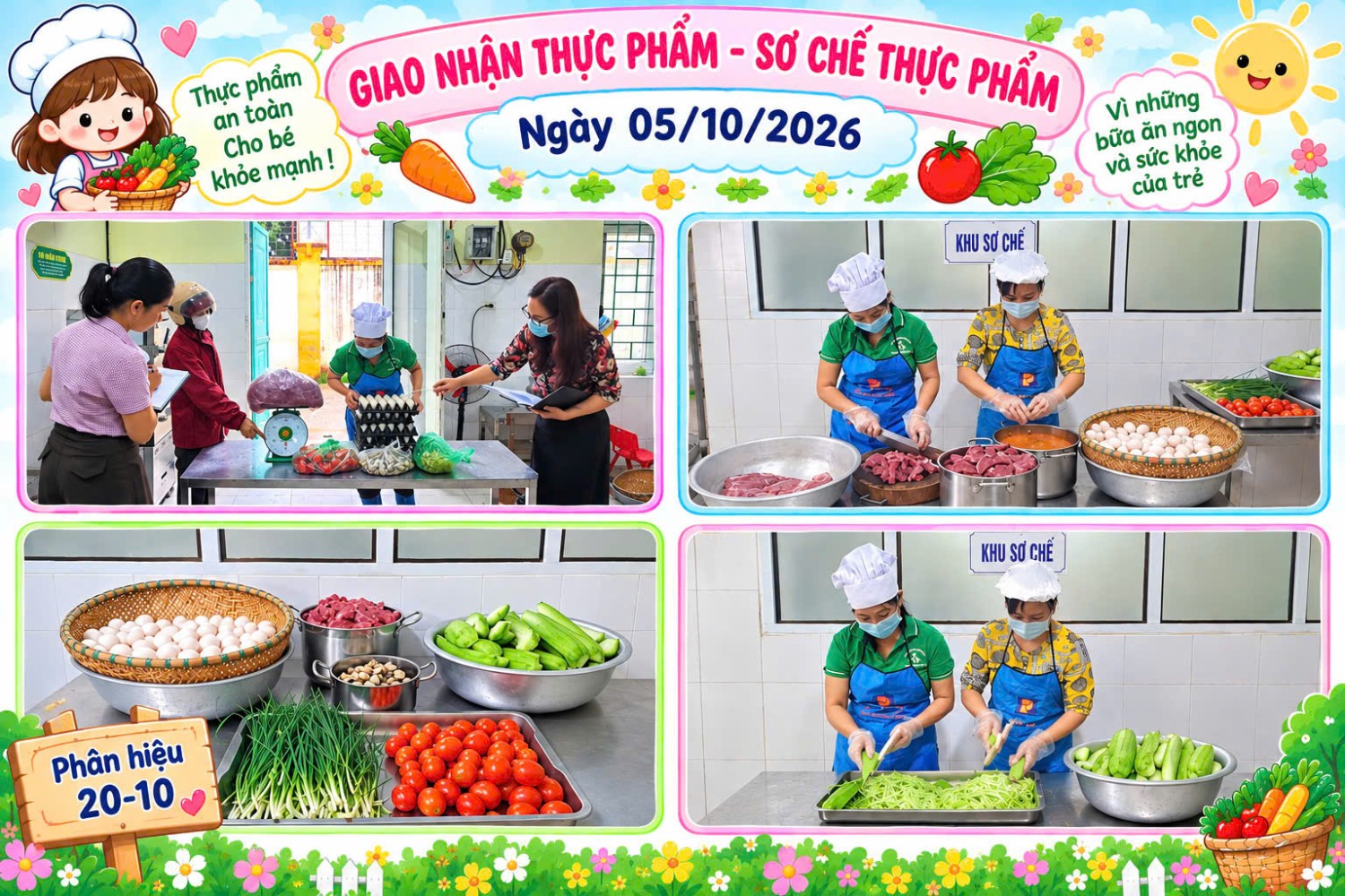 NGÀY ĐẦU TỔ CHỨC ĂN BÁN TRÚ –  TRỌN VẸN YÊU THƯƠNG,  AN TÂM MỖI NGÀY